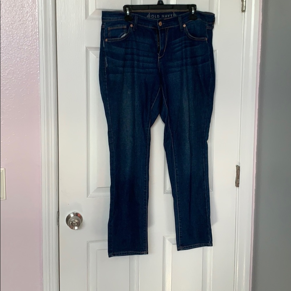 Old Navy blue jeans